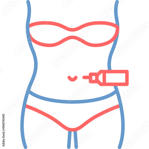 Liposuction Vector Icon