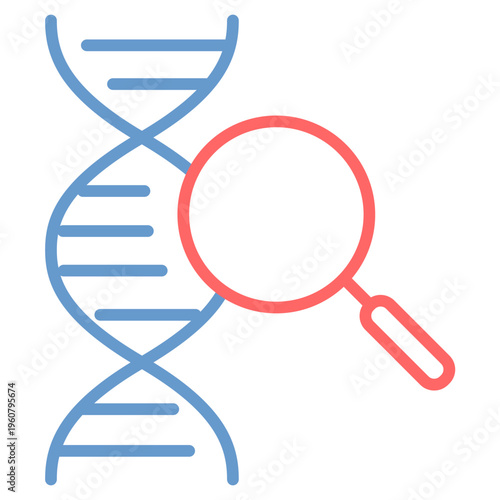 Explore Dna Vector Icon