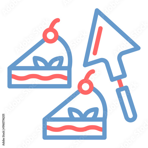 Cake Server Vector Icon