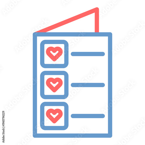 Greeting Card Vector Icon