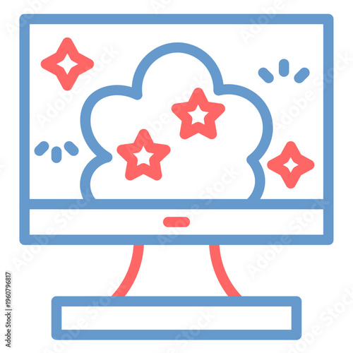 Visual Effects Vector Icon