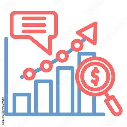 Market Analysis Vector Icon
