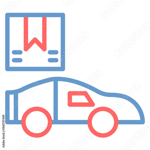Curbside Pickup Vector Icon