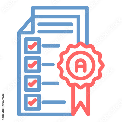 Grade Scale Vector Icon