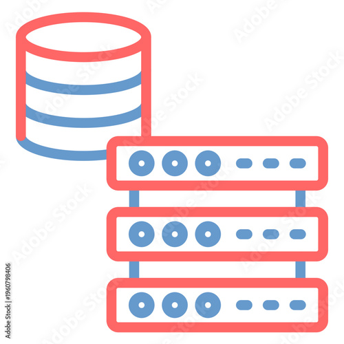 Data Replication Vector Icon