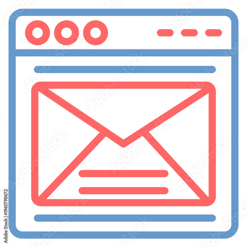 Webmail Vector Icon