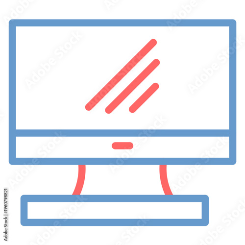 LED Display Vector Icon