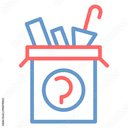 Lost And Found Vector Icon