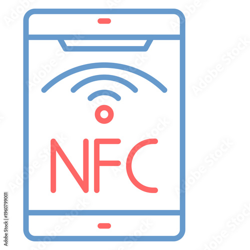 NFC Vector Icon