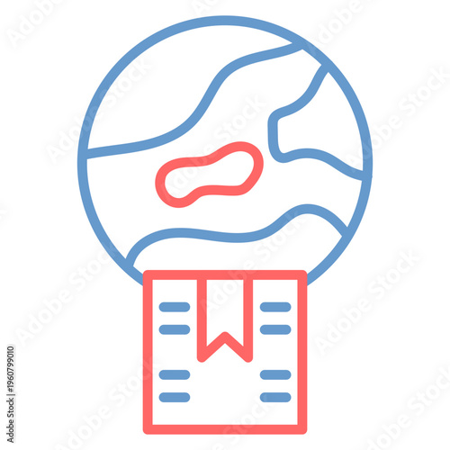 Worldwide Shipping Vector Icon