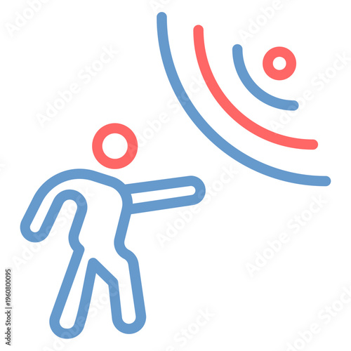 Motion Sensor Vector Icon