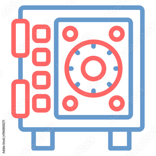 Vault Door Vector Icon