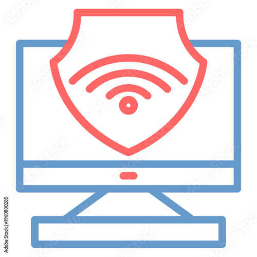 VPN Connection Vector Icon