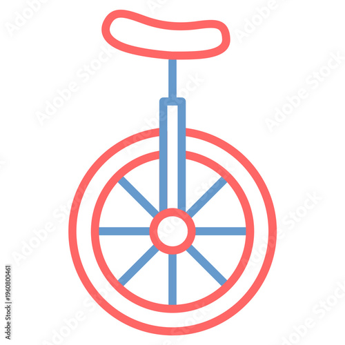 Monocycle Vector Icon