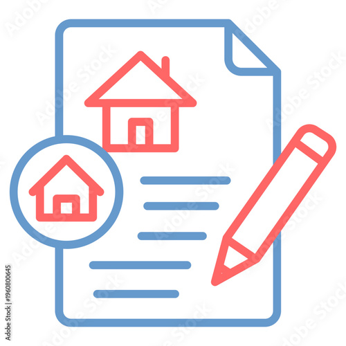 Rental Application Vector Icon