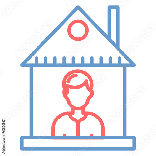 Isolation Vector Icon