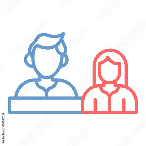 Job Interview Vector Icon