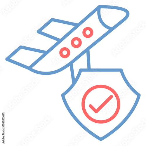 Travel Insurance Vector Icon