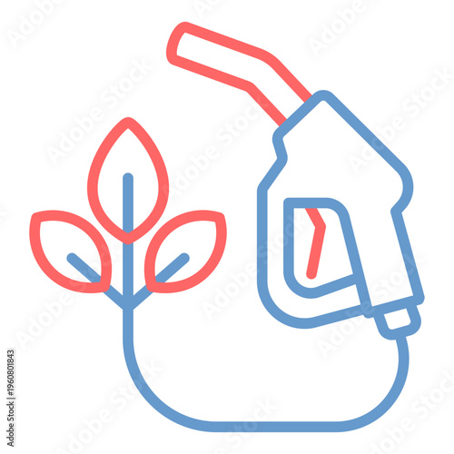 Eco Fuel Vector Icon