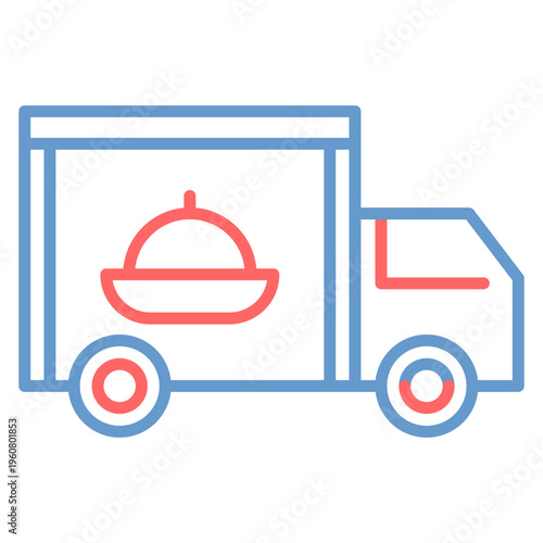 Food Delivery Vector Icon
