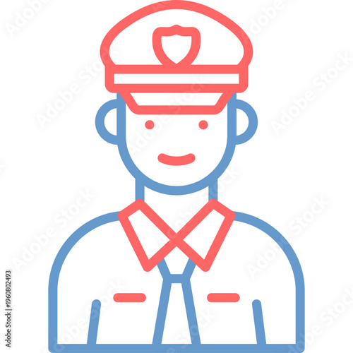 Police Officer Vector Icon