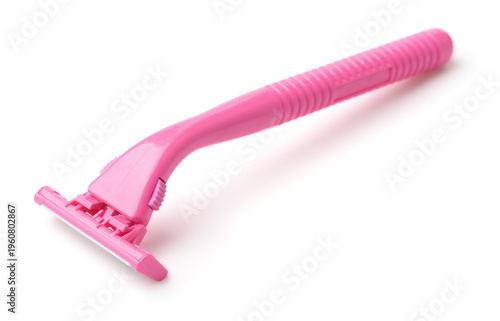 Foto Pink plastic shaver