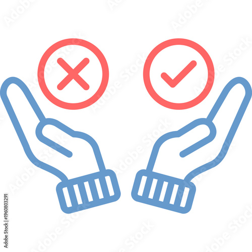 Decision Making Vector Icon