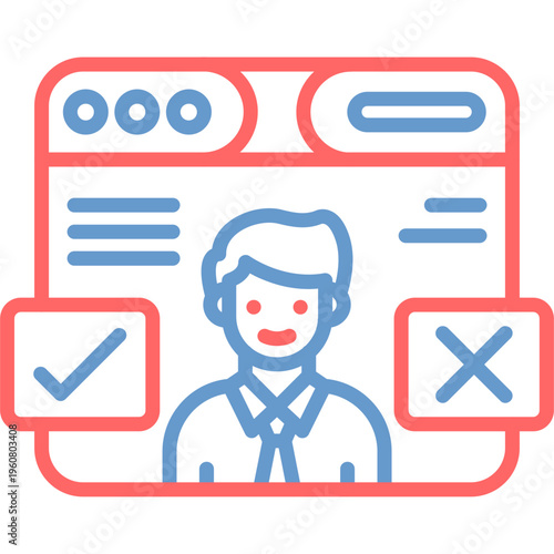 User Acceptance Testing Vector Icon