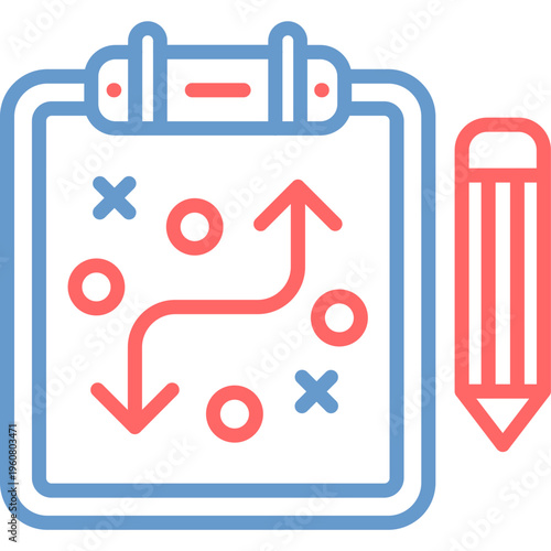Test Strategy Vector Icon