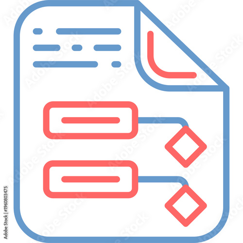 Test Scenario Vector Icon