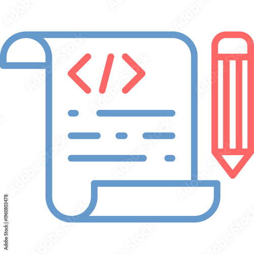 Test Script Vector Icon