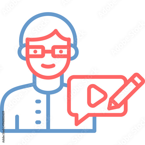 Video Editor Vector Icon