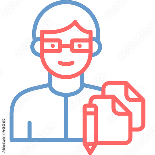 Copy Editor Vector Icon