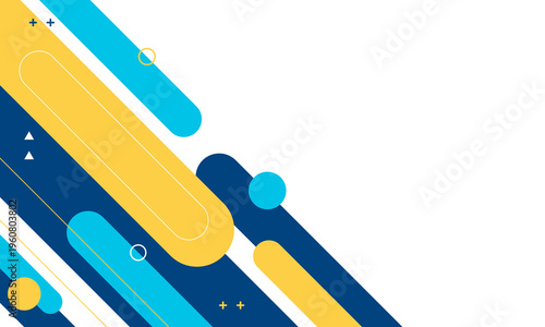 Abstract flat geometric background, modern dynamic wallpaper, use for business templates, sale banners, covers, posters, presentations, web pages and more