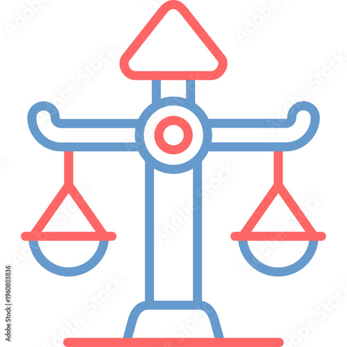 Impartiality Vector Icon