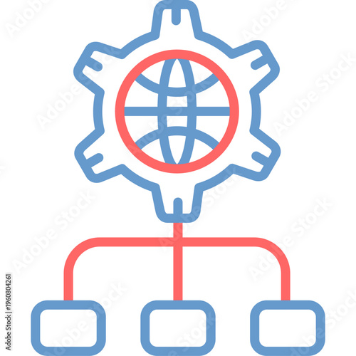 Network Development Vector Icon