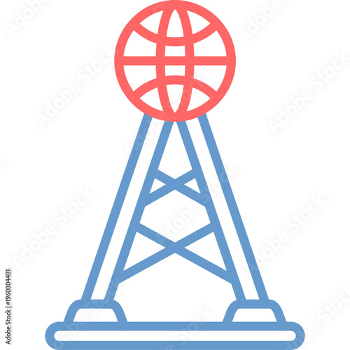 Network Coverage Vector Icon