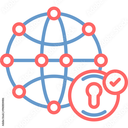 Network Access Control Vector Icon
