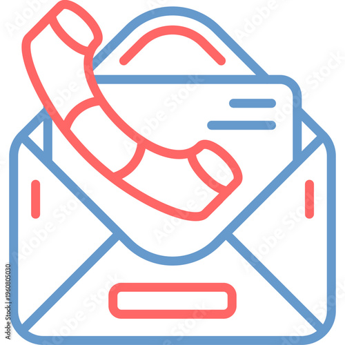 Email Us Vector Icon