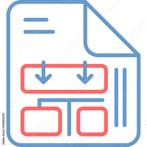 Evacuation Plan Vector Icon