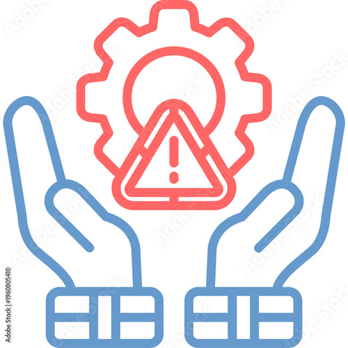 Risk Governance Vector Icon
