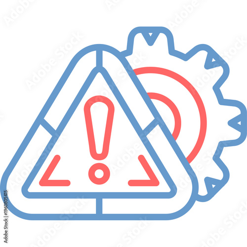 Risk Framework Vector Icon