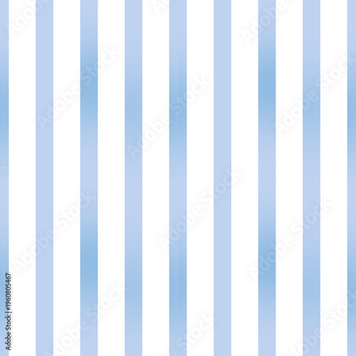 watercolor seamless striped pattern of pastel blue lines, vertical linear background, hand drawn abstract geometric background, illustration for spring party, Easter event, kitchen textile decoration