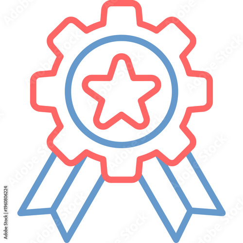 Tainted Badge Vector Icon