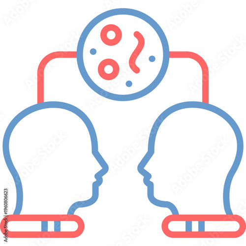 Infection Spread Vector Icon