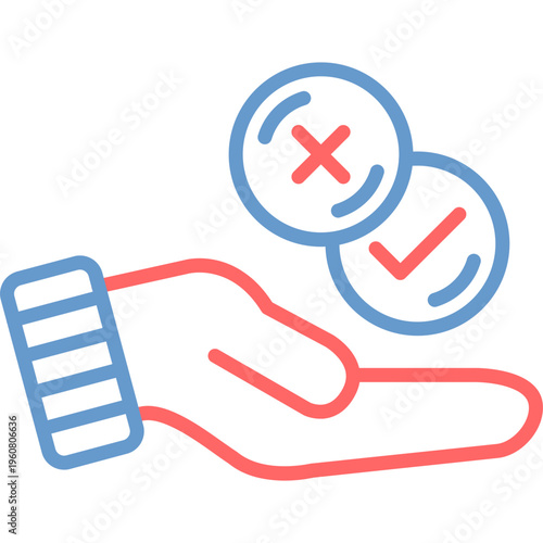 Deceitful Emblem Vector Icon