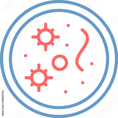 Petri Dish Vector Icon