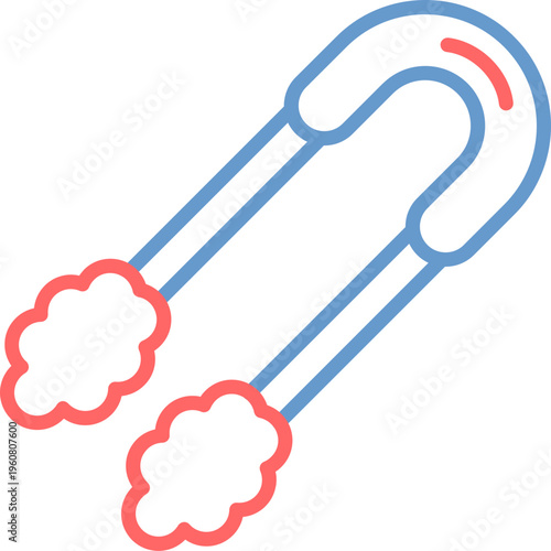 Tongs Vector Icon