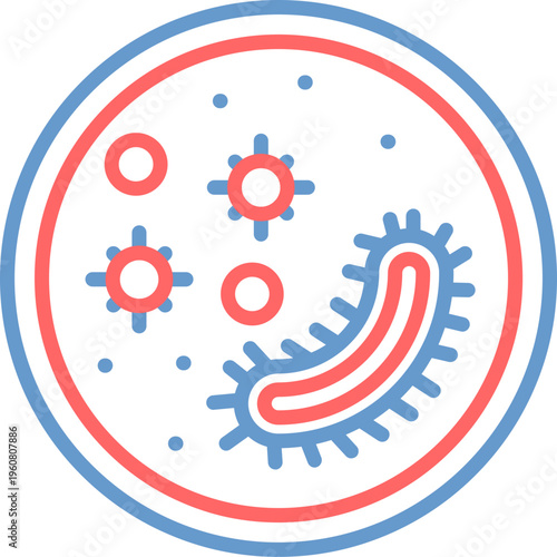 Microorganism Vector Icon