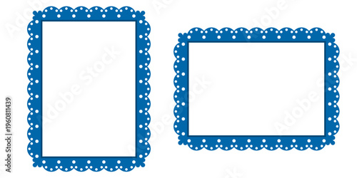 Cute template set and valentine trendy vector with frame lace border. Kawaii vintage birthday and rectangle pink hand with doodle style handdrawn. Circle cute photo and title valentine coquette